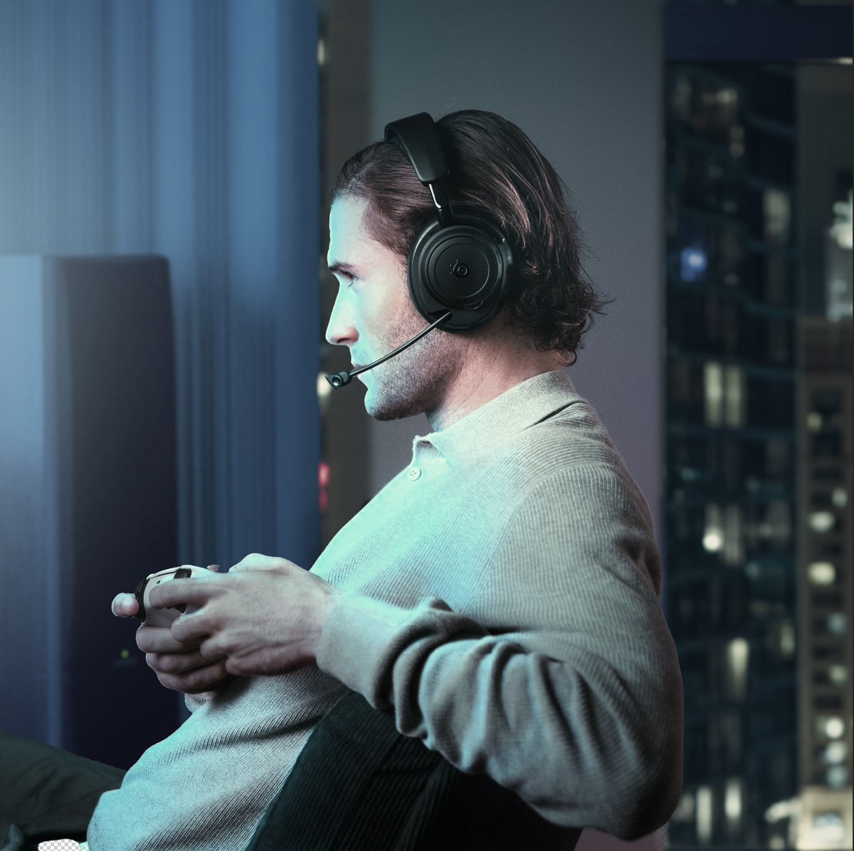 PabloMurphy's tweet photo. @SteelSeries The Arctis Nova Elite is the King! 👑 https://t.co/zlUhnbnGXW
