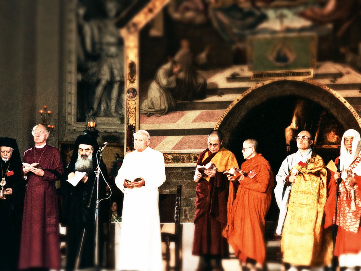FrDesposito's tweet photo. To accept Vatican II as a legitimate Council and part of the authentic magisterium is to deny Christ before men. The Council openly teaches salvation in non-Catholic religions—claiming Jews have their own path, Muslims worship the Father, and schismatics possess salvific elements.

"But he that shall deny me before men, I will also deny him before my Father who is in heaven." (Matthew 10:33)