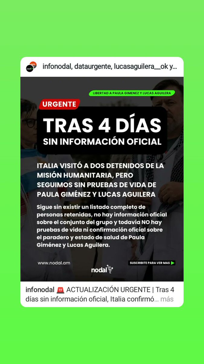 LuJouli's tweet photo. EXiGIMOS PRUEBA DE VIDA @LucasAguiler_ok  @PaulaGimenez_Ok @Cancilleria_Ar https://t.co/Uo3vuRrYkd