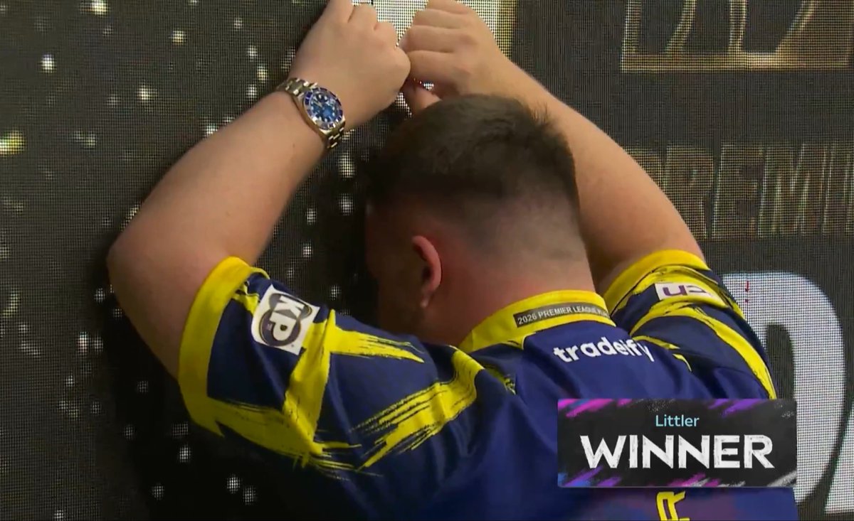 dartsnewsstats's tweet photo. 🏴󠁧󠁢󠁥󠁮󠁧󠁿 LUKE LITTLER IS THE 2026 PREMIER LEAGUE OF DARTS CHAMPION! 🏆 

Final

🏴󠁧󠁢󠁥󠁮󠁧󠁿 Luke Littler 11-10 Luke Humphries 🏴󠁧󠁢󠁥󠁮󠁧󠁿 

Luke averaged 112, hit x12 180’s and a high checkout of 94 in his victory! 

Congratulations Luke! 👏 https://t.co/QLCLGmDAaG