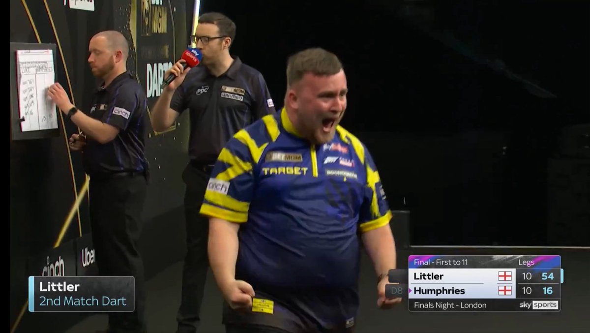 dartsnewsstats's tweet photo. 🏴󠁧󠁢󠁥󠁮󠁧󠁿 LUKE LITTLER IS THE 2026 PREMIER LEAGUE OF DARTS CHAMPION! 🏆 

Final

🏴󠁧󠁢󠁥󠁮󠁧󠁿 Luke Littler 11-10 Luke Humphries 🏴󠁧󠁢󠁥󠁮󠁧󠁿 

Luke averaged 112, hit x12 180’s and a high checkout of 94 in his victory! 

Congratulations Luke! 👏 https://t.co/QLCLGmDAaG