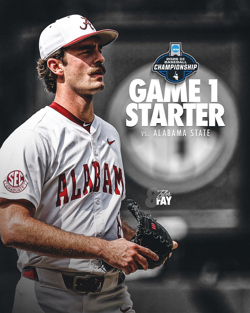 AlabamaBSB's tweet photo. It is a Friday night after all...
#RollTide https://t.co/2kz5c8o7ZQ