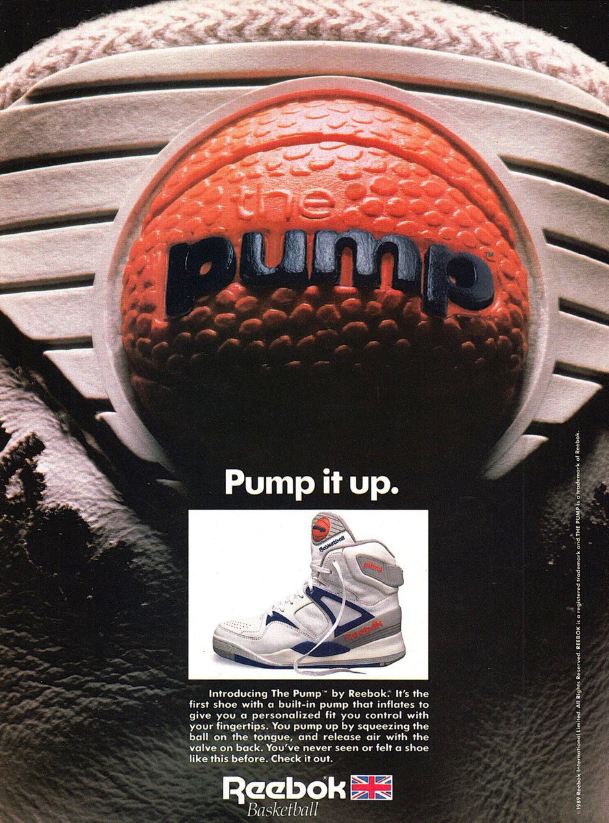 landofthe80s's tweet photo. I never owned a pair, but always wondered if the pump did anything. https://t.co/m5kZeARbx0