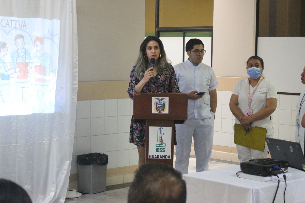 BolivarIESS's tweet photo. #IESSteInforma | El Hospital Básico Guaranda realizó una jornada educativa sobre la importancia del lavado de manos, el sistema de triage de Manchester y el acceso adecuado a los servicios médicos, fortaleciendo la prevención y el cuidado de la salud. ❤️🩺👨‍⚕️ https://t.co/BsejRyOKBP