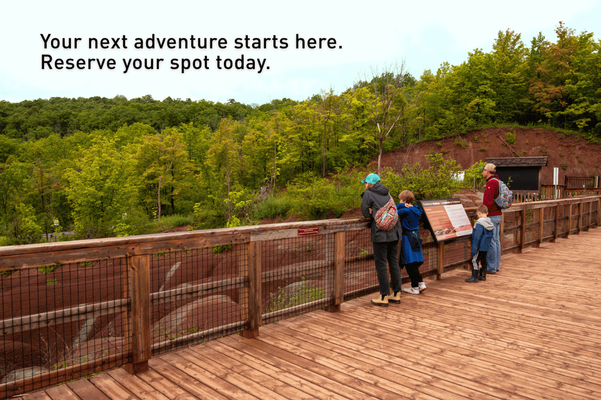 ONheritage's tweet photo. Celebrate Ontario Day on June 1 with free admission to the Cheltenham Badlands, courtesy of the @ONheritage. Explore nature, history and heritage all in one day. Make your parking reservation today: https://t.co/mw8cezbRw9 https://t.co/vENnZDJAqa