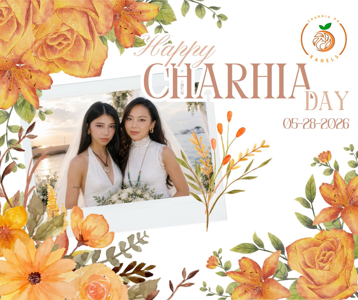 CharHiaPH's tweet photo. Because CharHia Day is back, we’re happy to celebrate this special day with our mains, CharHia—KAIA Charlotte and KAIA Sophia.🧡

Happy CHARHIA DAY 
CHARHIA our4ever 
#LOTTEFoundHerSOPHOne 
#CharHiaDay #CharHia
@KAIAOfficialPH #KAIA https://t.co/faxQfmGT76