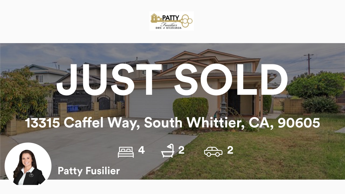 pattyfusilier's tweet photo. 🛌 4 🛀 2 🚘 2
📍 13315 Caffel Way, South Whittier, CA, 90605

My latest sale on RateMyAgent.
CA 01353834
https://t.co/fJ513DFQ1C

...
#ratemyagent #realestate https://t.co/gHMyDVBKOp
