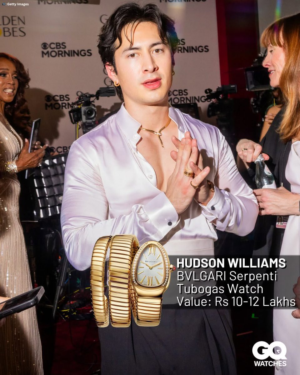hudconupdates_'s tweet photo. GQ India did a post about Hudson Williams’ watches on instagram:
“#GQWatch ft. Hudson Williams!
He isn't just building an impressive résumé, he's building a strong #watch collection too. The #actor was already making moves with standout projects and equally standout #timepieces ⌚️✨
And with him and #ConnorStorrie set to begin filming season two of Heated Rivalry soon, the buzz around #HudsonWilliams is only getting bigger🔥”
🔗 https://t.co/hYPyp99SP2