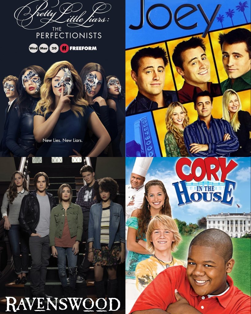 throwbackscrave's tweet photo. Today’s topic: failed beloved shows spin-offs that were short-lived. Which of these had potential and should have gotten another season? https://t.co/1CecBWG7Vu