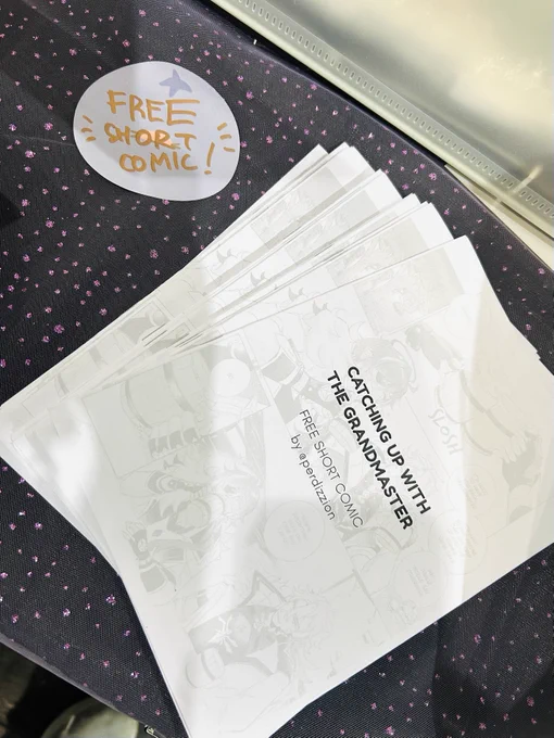i'll have free short comic booklets of kaeya's bday comic available at my booth in dokomi!! ❄️

feel free to come visit and grab one ☺️ 