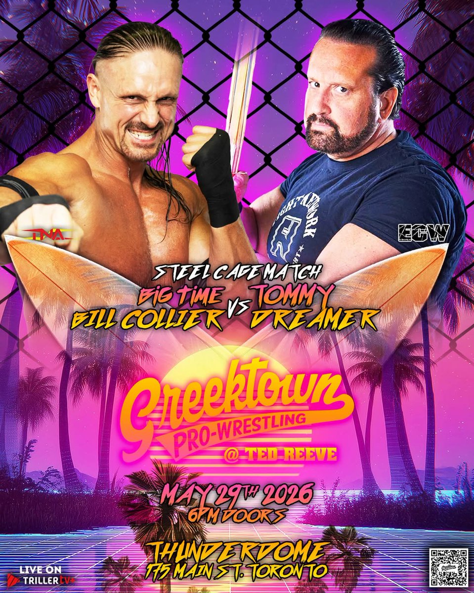BigBillCollier's tweet photo. @GRKWrestling gets Extreme tomorrow night in Toronto https://t.co/yNgJUgvOwm