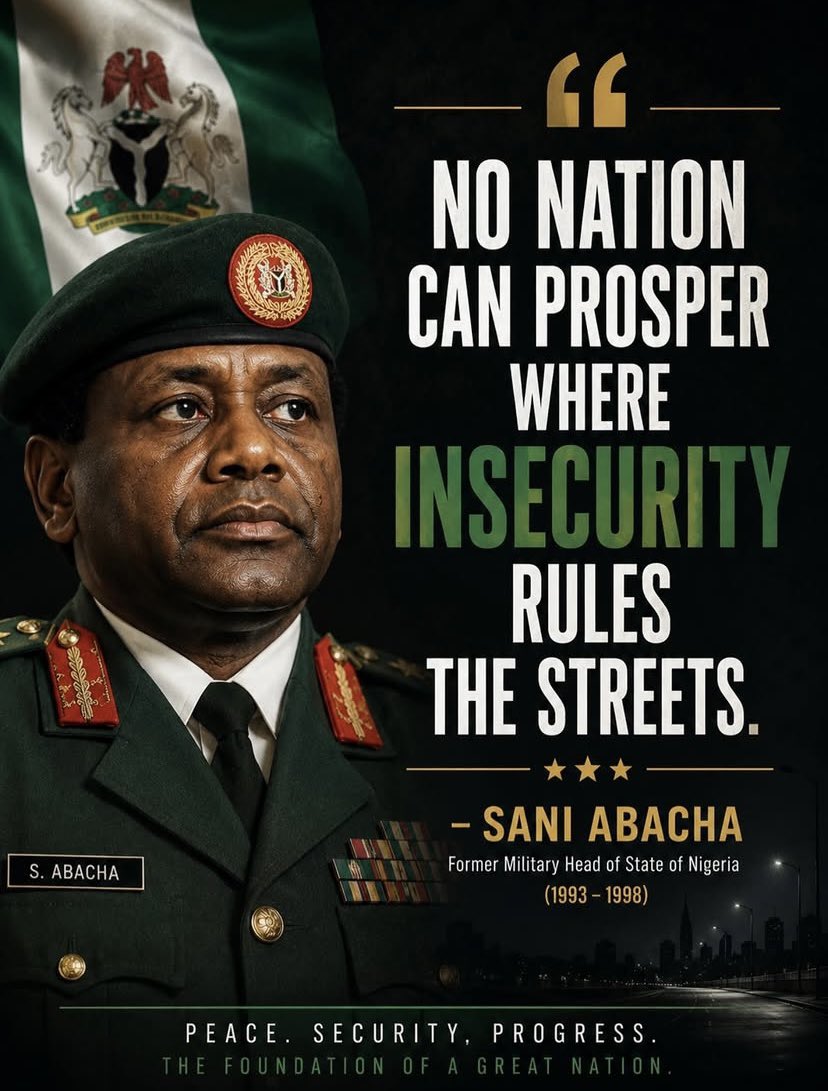 radiogad's tweet photo. You cannot build a wealthy nation on unsafe ground. Insecurity is the biggest barrier holding Nigeria back. No real growth, no bright future until every citizen is safe 👆🏼👺
#SecureOurNation #NigeriaMustProsper https://t.co/rjCabtbuLa