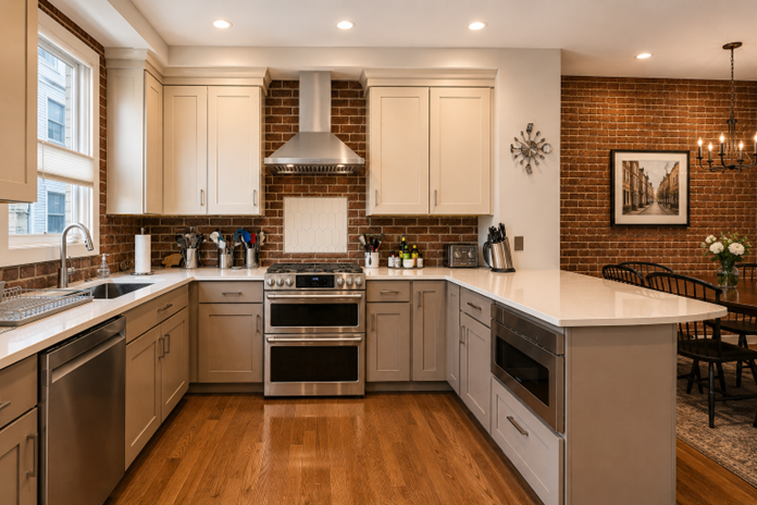 selectkb's tweet photo. Warm Transitional Kitchen Remodel in Old Town Alexandria. 
This custom kitchen renovation was designed to create a soft, inviting feel while blending beautifully with the character of the home.
#OldTownAlexandria #AlexandriaVA #KitchenRemodel #KitchenDesign #CustomKitchen https://t.co/0AGl4Kr8oy