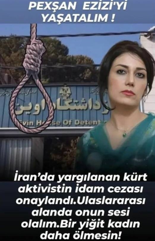 janberkster's tweet photo. Rejim İran'da Kürt tutsakları idam etmeye kaldığı yerden devam ediyor. https://t.co/WKYegw8th3
