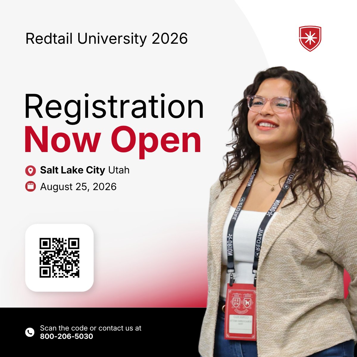 orionwealthtech's tweet photo. Registration is now open for Redtail University in Salt Lake City on August 25.

Join us for a full day of hands-on Redtail training built around real advisor and operations workflows.

Early Bird pricing ends June 26 — register now and save $100.
https://t.co/fKKDUTTykM https://t.co/DUIjj51Lk9