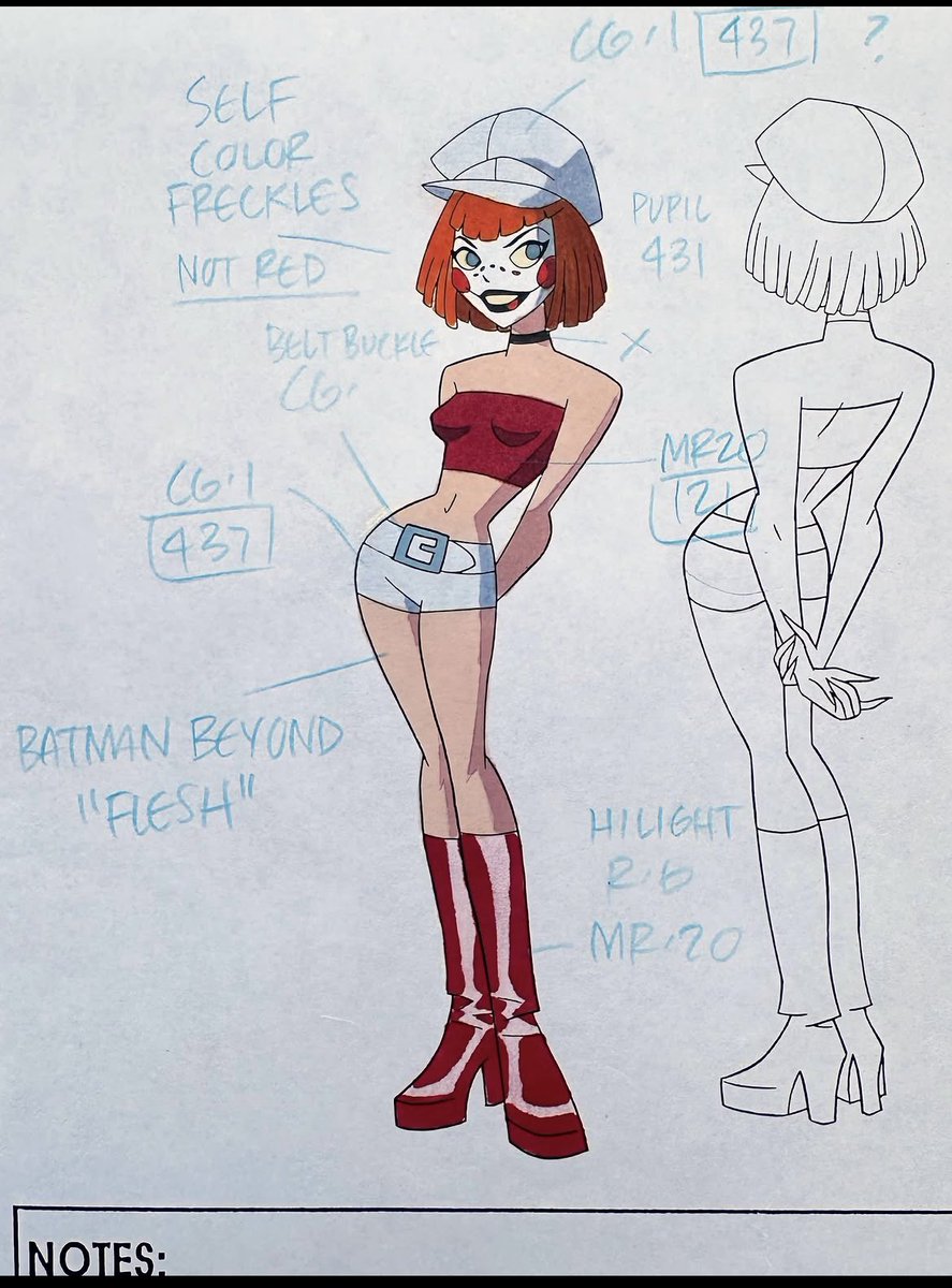 theworld_ender's tweet photo. I can easily understand why the Deedees and the rest of their gang stuck around a bit more in Batman stuff. The Jokerz as a whole have really fun designs but the gang from Return of the Joker in specific easily have some of the best designs from Batman Beyond https://t.co/yCXN8J020b