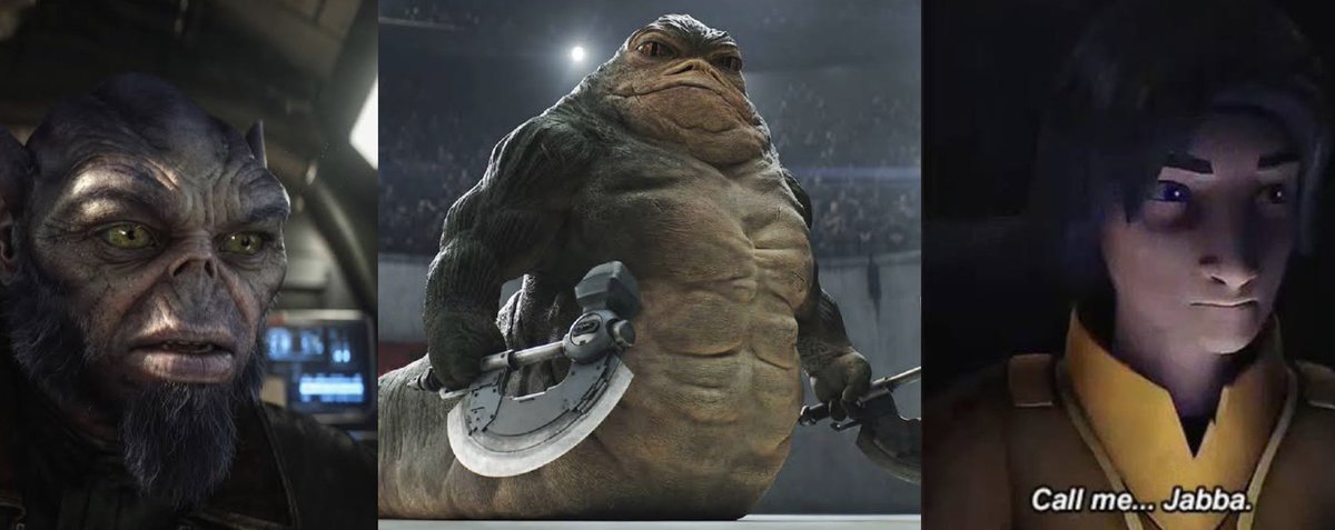 sw_holocron's tweet photo. What did Zeb mean by saying he has a uniform that would fit Rotta? Surely he couldn’t mean…… https://t.co/qevmlzlLEj
