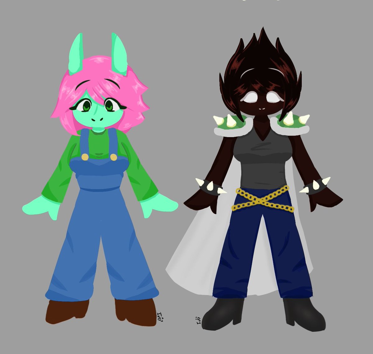 Ivone1menta's tweet photo. Hace semanas ví la peli y me gusta mucho el ship LuigixBowser y también el farfacris, lo dibuje en mi cuaderno y me gustó (genderberder porque no se dibujar hombres 🥀)

#Farfacris #CubiArtFarfadox #CubiArtCrisgreen #SuperMarioGalaxy2 https://t.co/msUtBg25ck