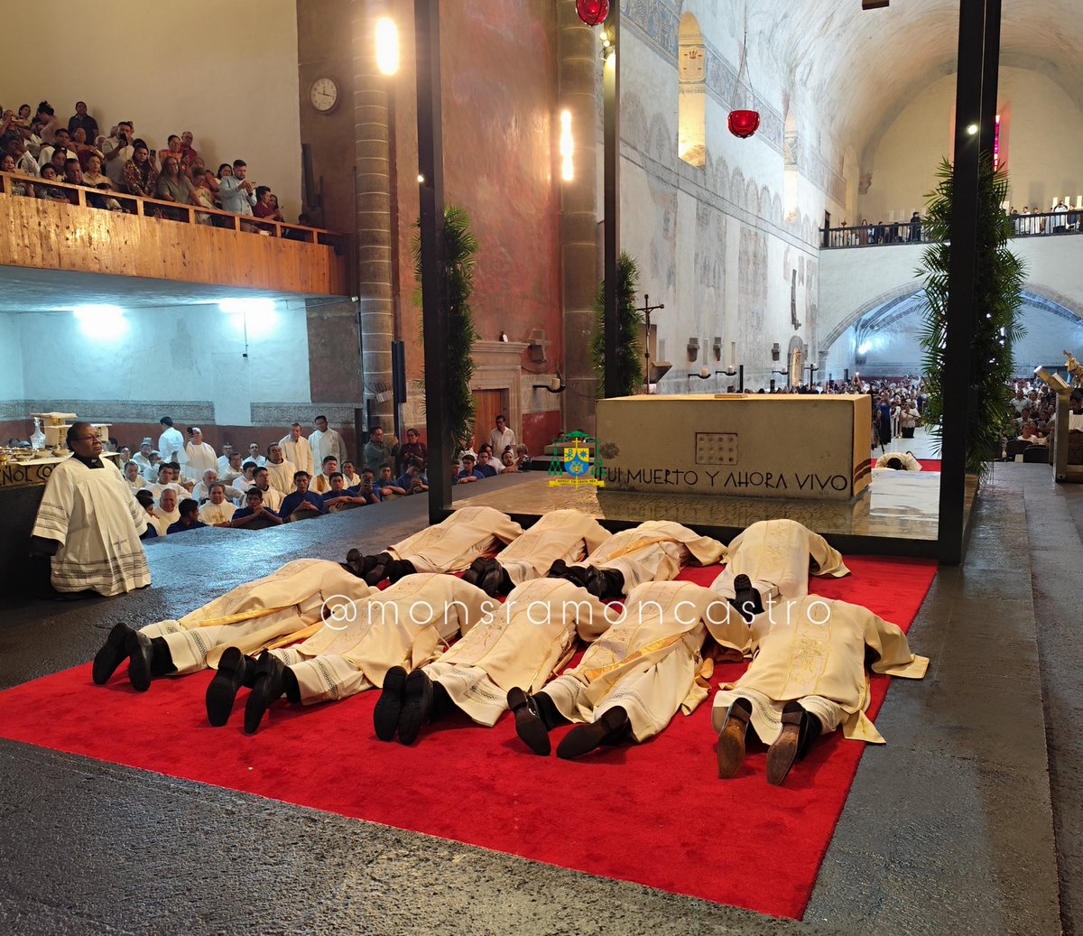 MonsRamonCastro's tweet photo. Con alegría agradecemos a Dios x la ordenación de 9 nuevos presbíteros y 7 diáconos para nuestra Iglesia. Un tiempo de gracia y esperanza. Que nunca dejen de amar su vocación y servir con entrega, humildad y fidelidad a la Iglesia, haciendo de su vida un reflejo del amor de XTO https://t.co/86xPJHQx6F