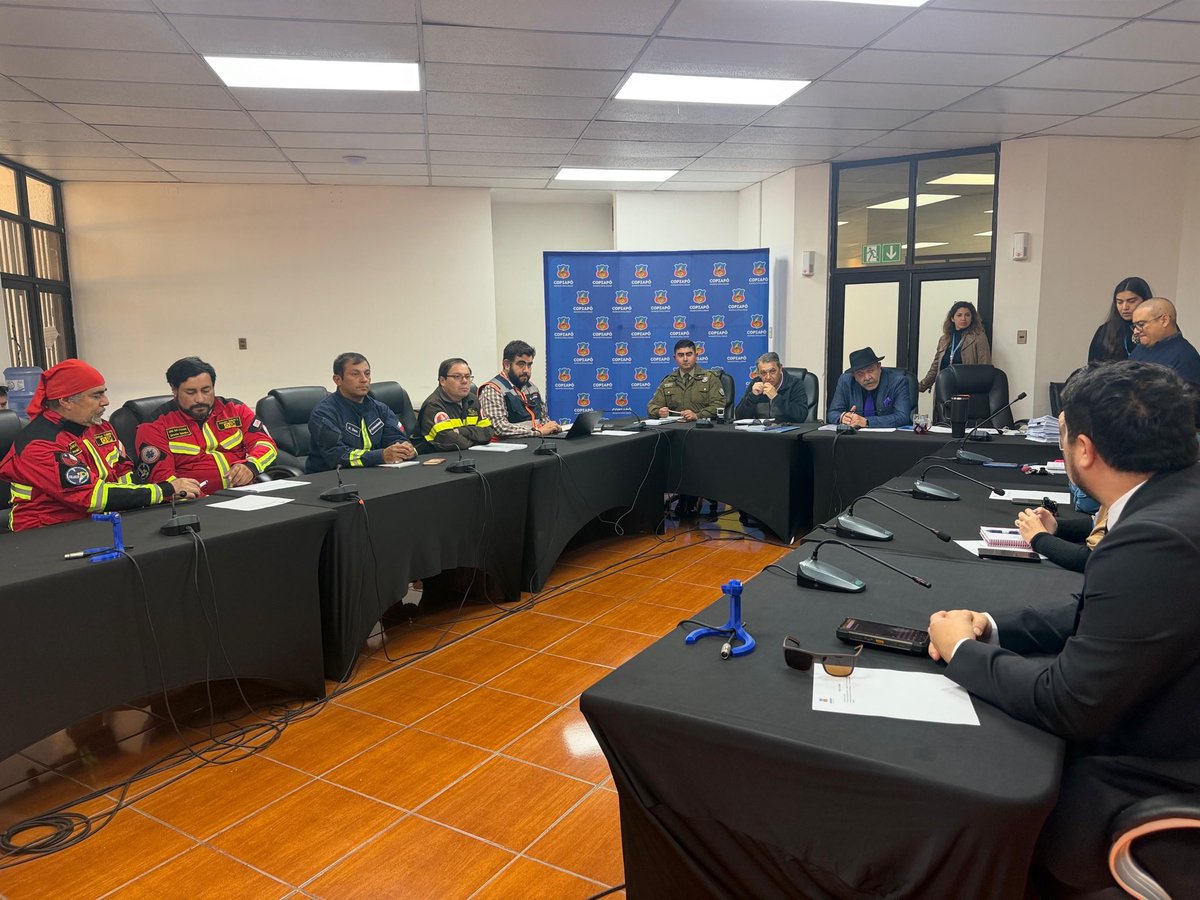 SENAPRED Atacama tweet media