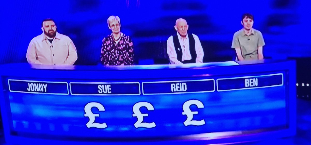 DamonMcCabe's tweet photo. Someone on @ITVChase deserves a raise for this #marvel #firstfamily #fantasticfour https://t.co/umA23Ze7kV