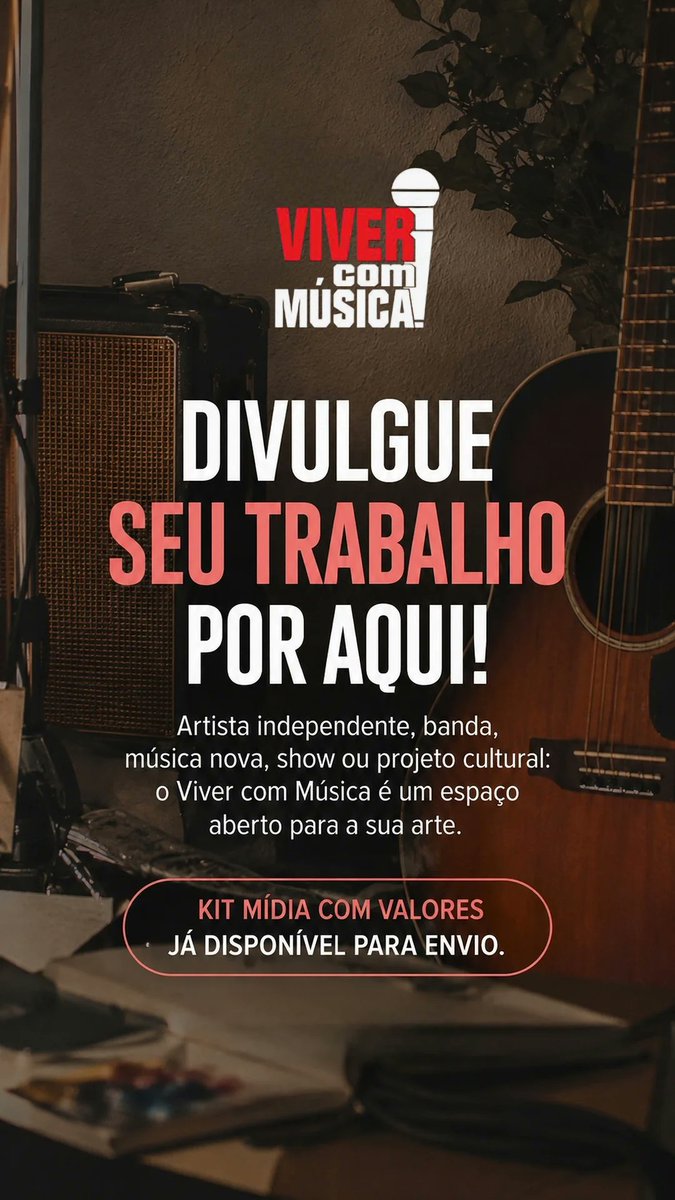 ViverComMusica's tweet photo. Contato via instagram: https://t.co/MU4VxCMQeA https://t.co/utmo5uanML