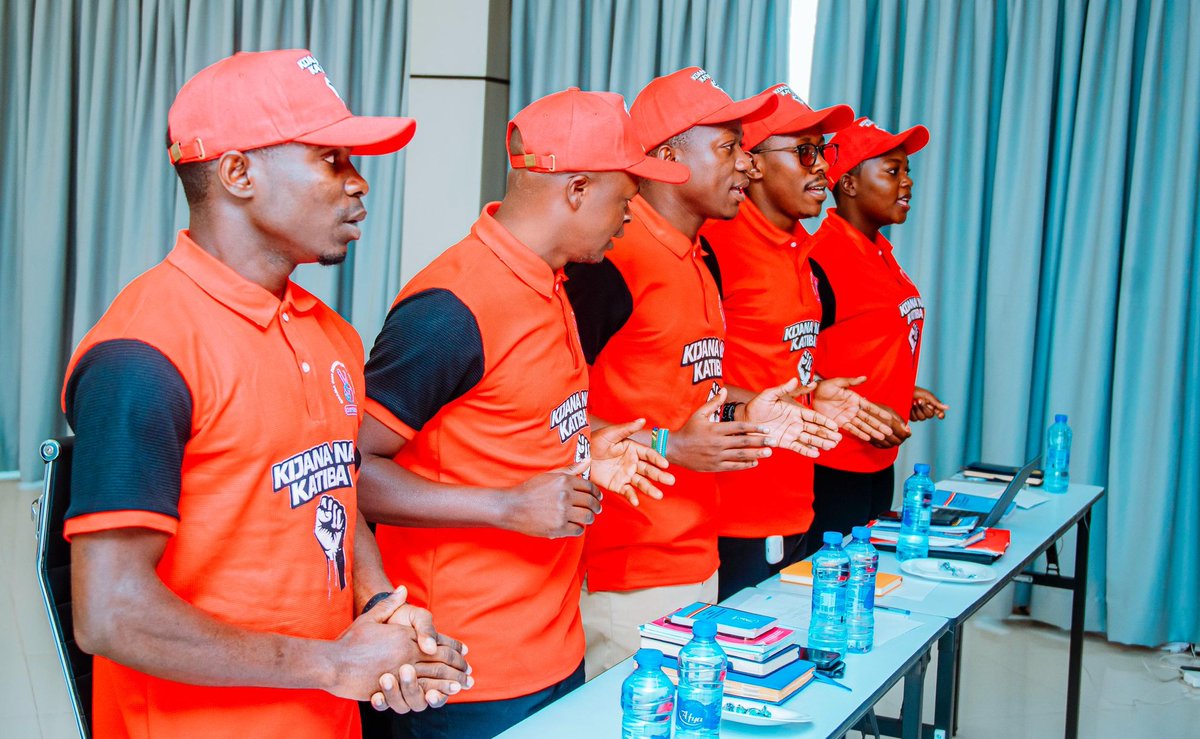 DeoMunishi's tweet photo. CHADEMA Youth Council (@bavicha_taifa) is a seedbed of leaders in Tanzania. 

It's great to see the council gathering for its constitutional meeting despite the hostile political environment in the country. 

Ofcourse, classy is our tradition! https://t.co/cVg1xoFMGa