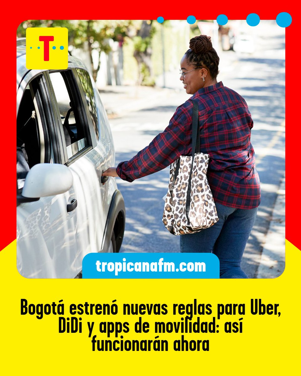 TropiBogota's tweet photo. El Concejo de Bogotá aprobó un nuevo acuerdo que busca reforzar la seguridad de usuarios y conductores que utilizan plataformas digitales de transporte. https://t.co/PwnnZvXikK
#uber #didi #indriver #cabify #bogota #movilidad https://t.co/Y6pEdwIXrj