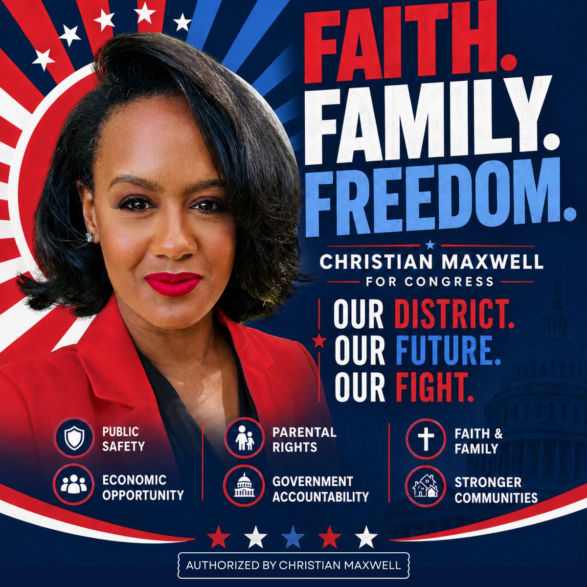 Christian Maxwell For Congress | IL-CD1 tweet media