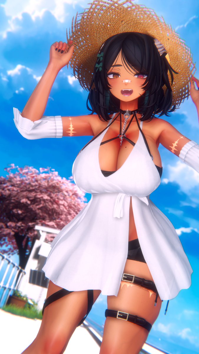 Toruti_vrc's tweet photo. 暑い！もう夏だーー！！！☀️🏖️ https://t.co/12NgYIQRZB