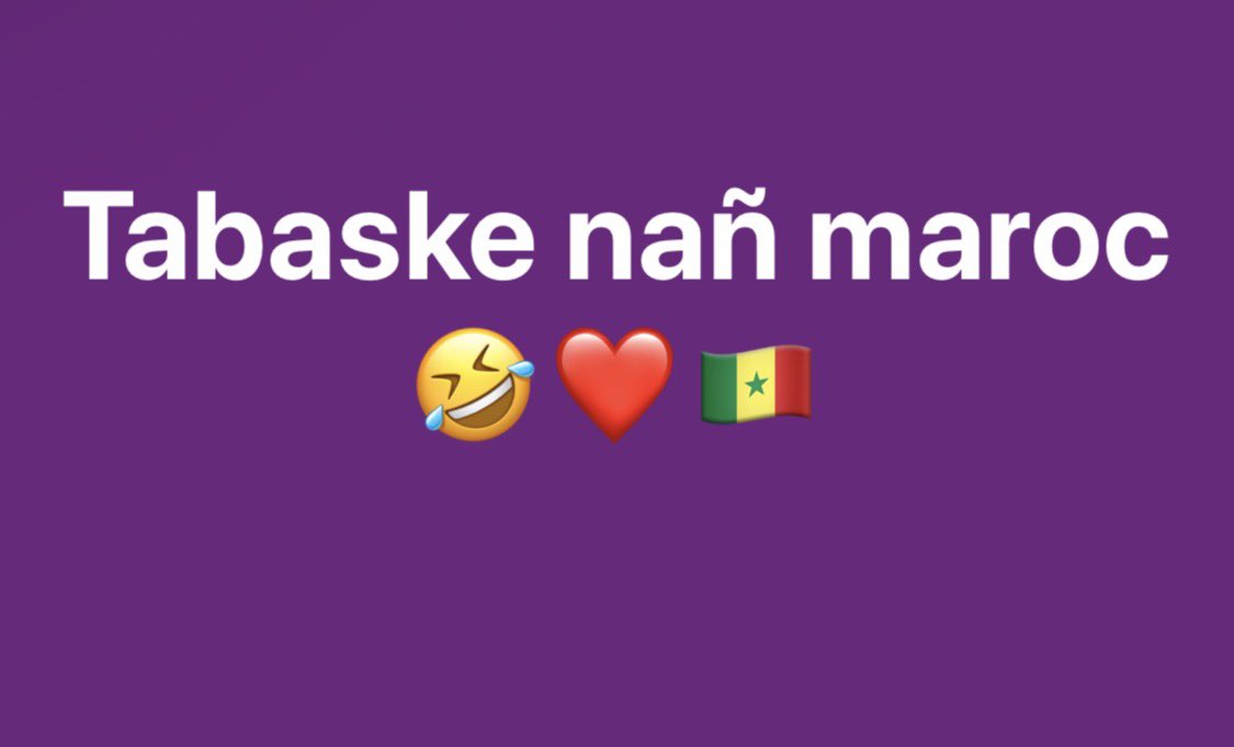 CheikouOumar's tweet photo. #senegalvsmaroc
#can https://t.co/tQEMZH2g31