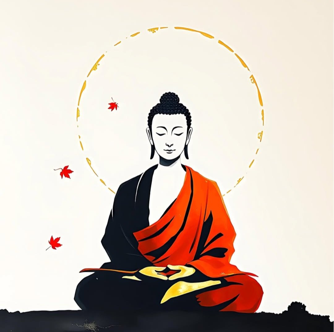 Regal_Aizen's tweet photo. The world is dominated by the thoughts where everything is relative, conditional, dependent, subject to birth &amp; death, therefore impermanent. To escape this Sàmsára one needs to avoid extremes of all kinds in one's life !!
#Buddhism
☸️🪷🪷☸️ https://t.co/ZGMWxC8bUE