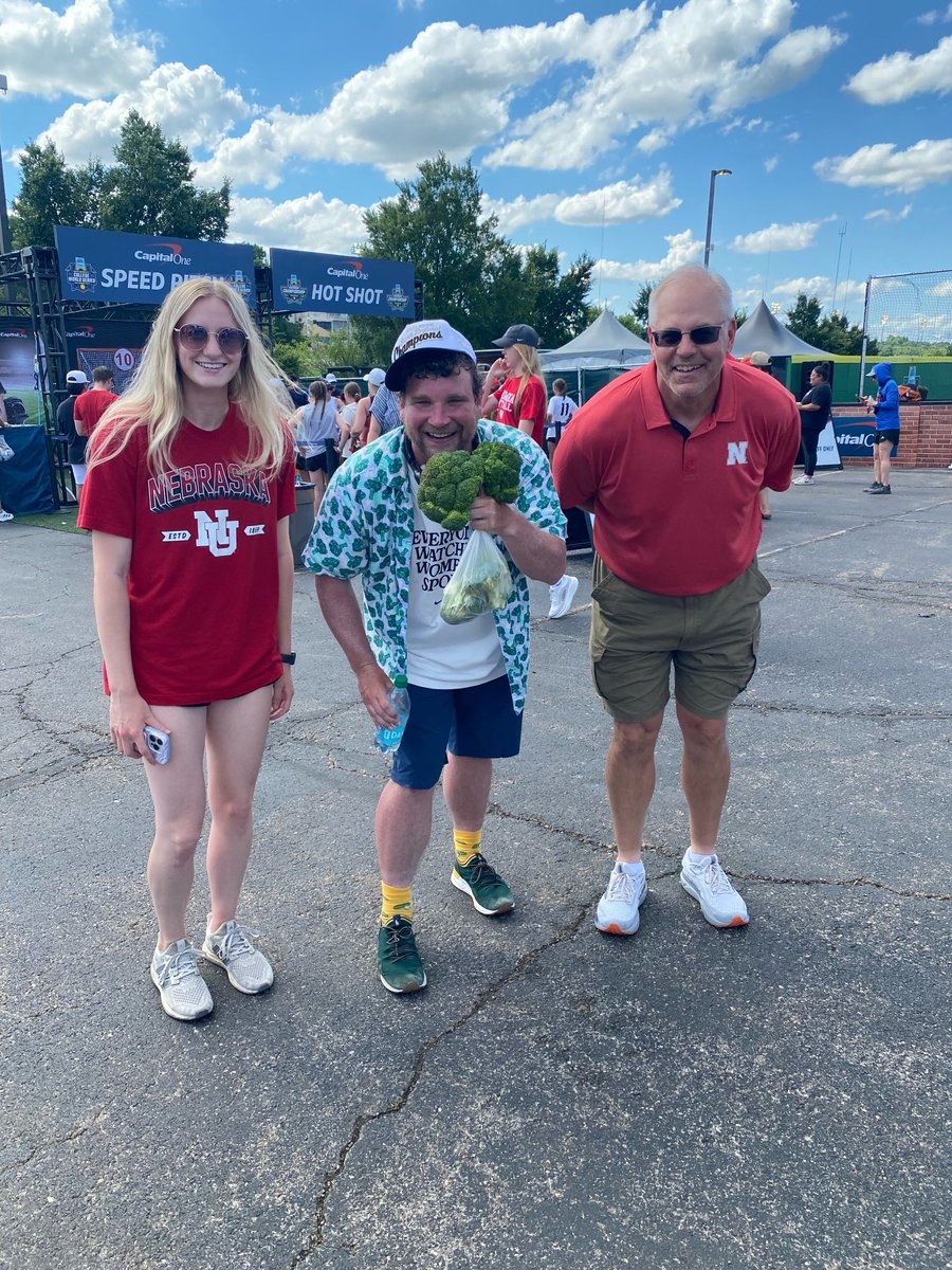 mojo2_0's tweet photo. The huskers next trophy and the Broccoli Guy https://t.co/Bh7NkEAbmZ