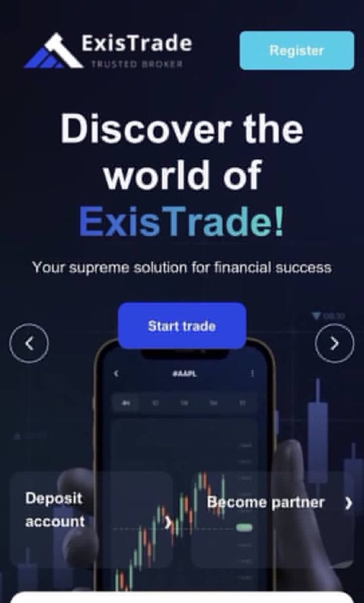 teickohuber's tweet photo. https://t.co/BfCzgZB55V
Existrade is alleged to mislead investors through fabricated dashboard data and to restrict account withdrawals
For assistance, please use the link in the bio or send a✉️ direct message
#Existrade #cryptoscam #investmentscam #cryptorecovery https://t.co/CwoeTkXa2z