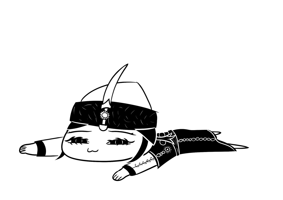 Vlehni's tweet photo. I've really not felt like doing much of anything across the past month https://t.co/QHOYe6gFBI