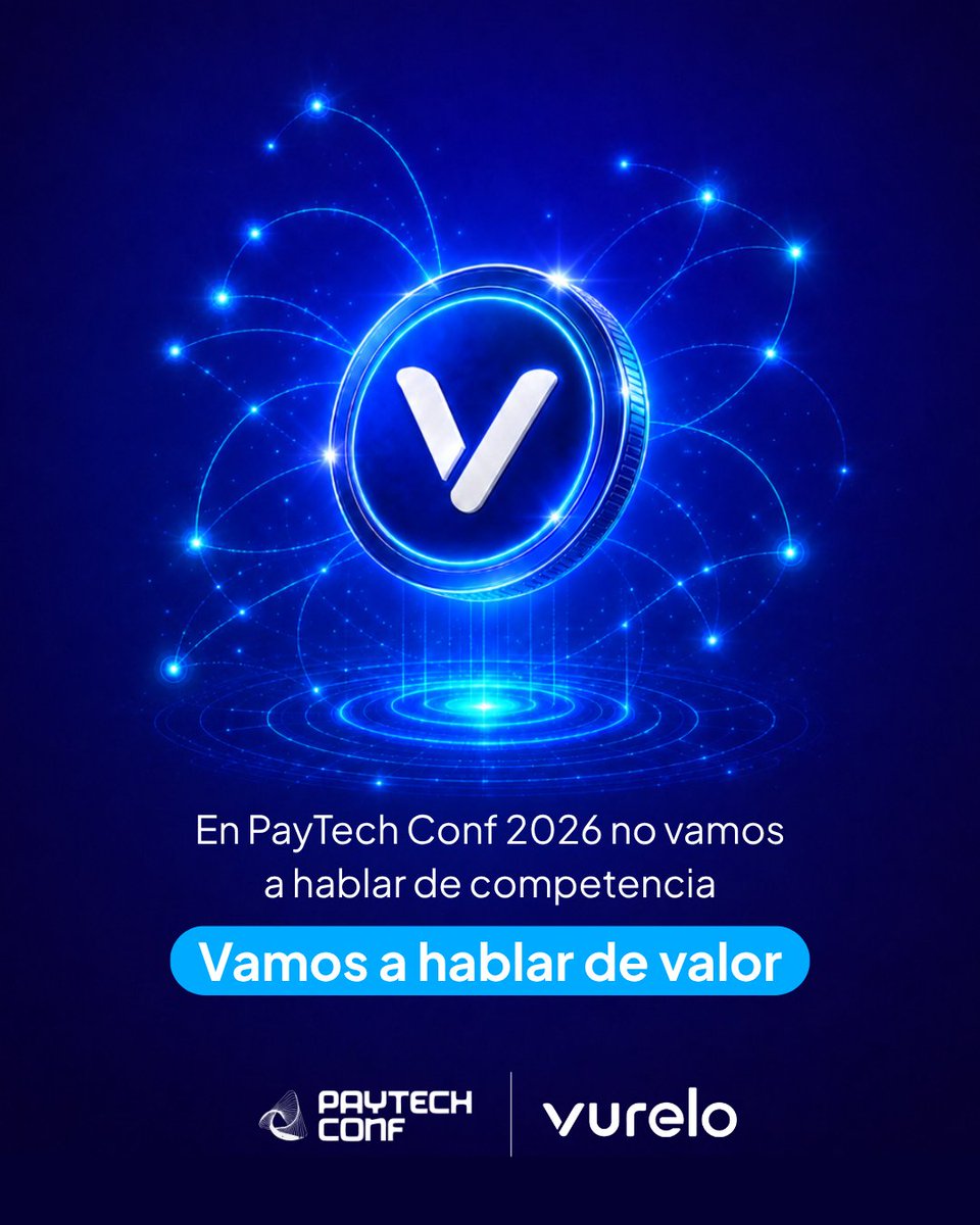 vureloapp's tweet photo. En PayTech Conf 2026 venimos a hablar de valor real. El que sientes cada vez que usas vurelo