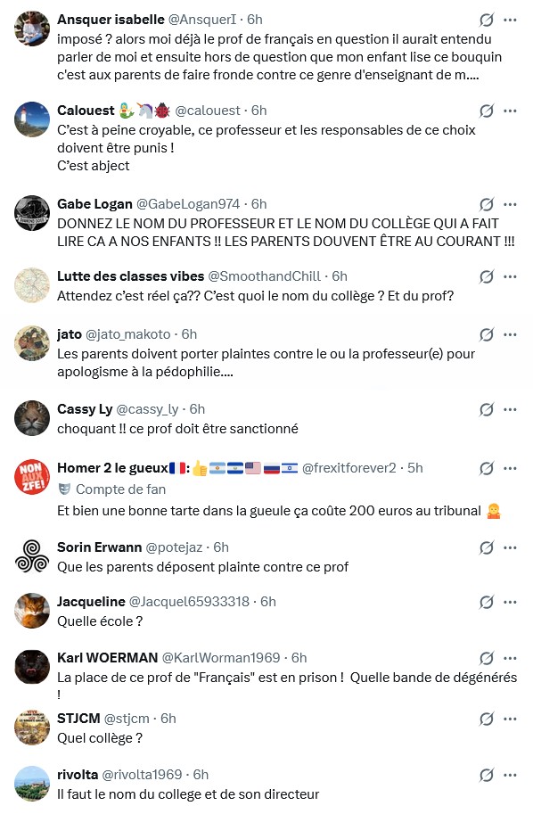 SylvieLoutrel's tweet photo. Je suis intervenue sur le post d'un compte anti-profs sans doute...(@soseducation) pour signaler que nombre de messages haineux en commentaires me rappelait fortement un déchainement de haine comparable à celle contre S. Paty ...on m'a bloqué le droit de réponse, le voici https://t.co/4nOFscXTvb