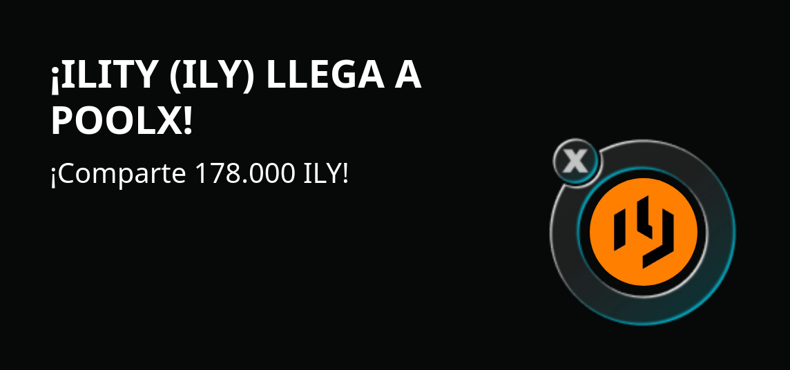 BitgetES's tweet photo. ⭐️ILITY (ILY) llega al PoolX de Bitget⭐️
¡Haz staking de ETH y obtén tu parte de 178.000 ILY!
ℹ️Más detalles: https://t.co/pMUDs4673F
⌛️ Tienen desde las 11:00 (UTC) del Jueves 28/05 hasta las 11:00 (UTC) del Jueves 04/05 ⌛️
#BitgetPoolX https://t.co/oQYSGDs0DB