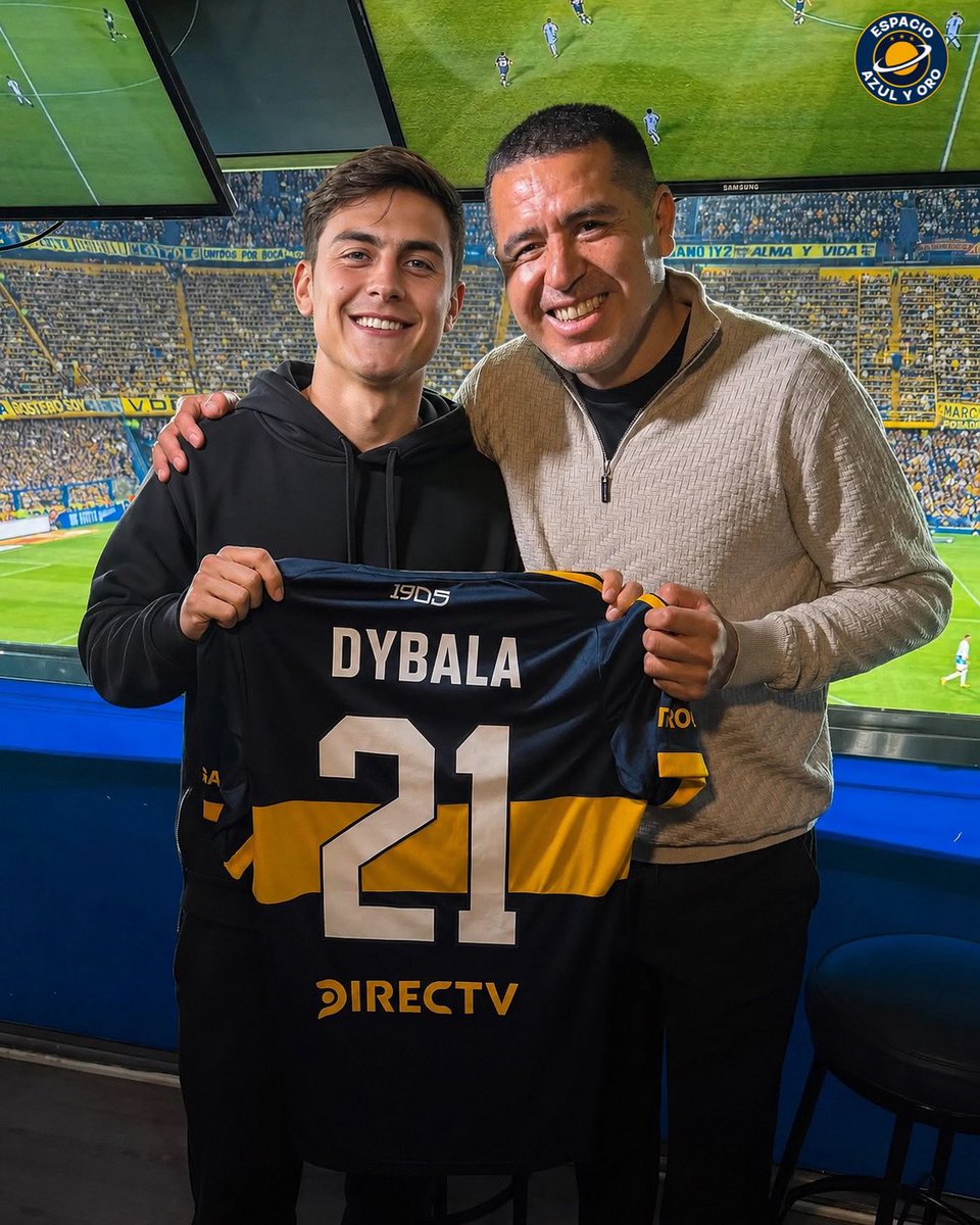 espacioazulyoro's tweet photo. 😱💎 Existen RUMORES de que PAULO DYBALA podría estar ESTA NOCHE en LA BOMBONERA para el partido entre BOCA y UNIVERSIDAD CATÓLICA.

👀 La invitación habría llegado de la mano de LEANDRO PAREDES.

🔹🔸 Te esperamos, @paulodybala. https://t.co/lsFAEf0UFS