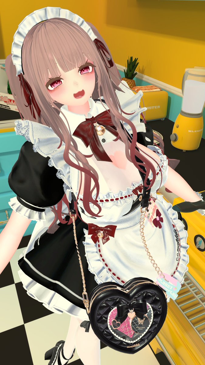 juitan_VRC's tweet photo. ＊　おはじゅい　＊
今日はどりーむぷらねっとっ🪐✨
おじゅは第1インスタンスにいますっ❣❣

今日から新しいメイド服にするの～っ💖✨
ご主人様、新しいおじゅを見に来てねっ❣❣
帰りを待ってるよ～っ💞✨
#どりーむぷらねっと https://t.co/OzgsLZQyZu