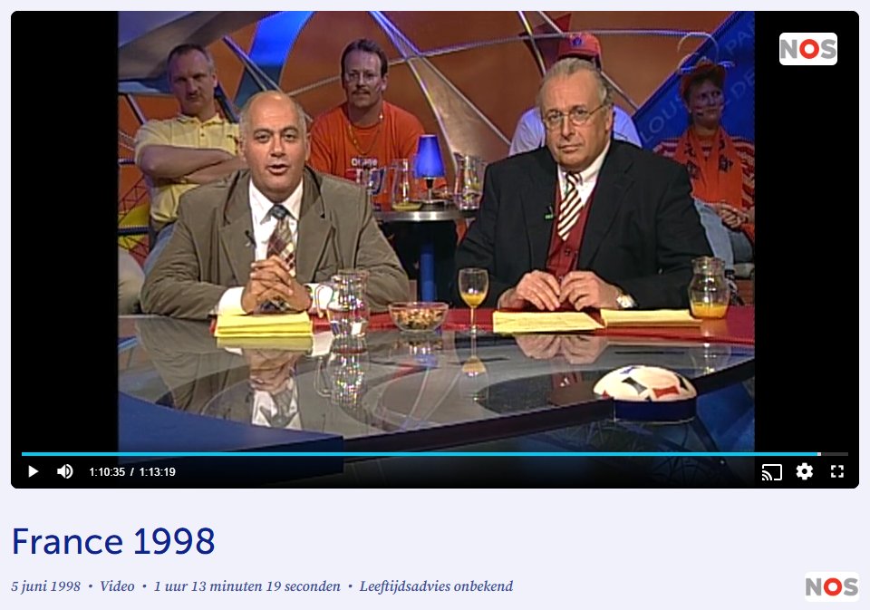 Genuanceerdeman's tweet photo. Het sterrenteam van de NOS in 1998. Zo goed zal Nederland misschien nooit meer presenteren. https://t.co/q0GruMkdHK