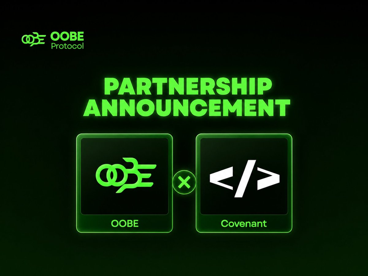 OOBEonSol's tweet photo. We’re teaming up with Covenant.

@OpenCovenant is now live on Synapse Agent Protocol, bringing its audit rails into our on-chain infrastructure.

Through OOBE’s @x402 rails, Covenant agents can also pay per call on @solana without API keys or manual provisioning.

Each action can be tied back to verifiable on-chain activity, giving agents a cleaner way to run, spend, and settle.

More to come.