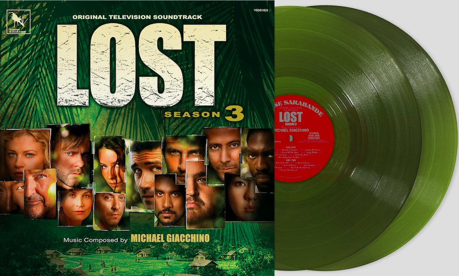 filmmusicrep's tweet photo. 'Lost' Season 3 "Forest Green" Vinyl Edition Soundtrack Album Announced (music by Michael Giacchino). https://t.co/NrsvAWy7f5 https://t.co/uGheSnRSoO