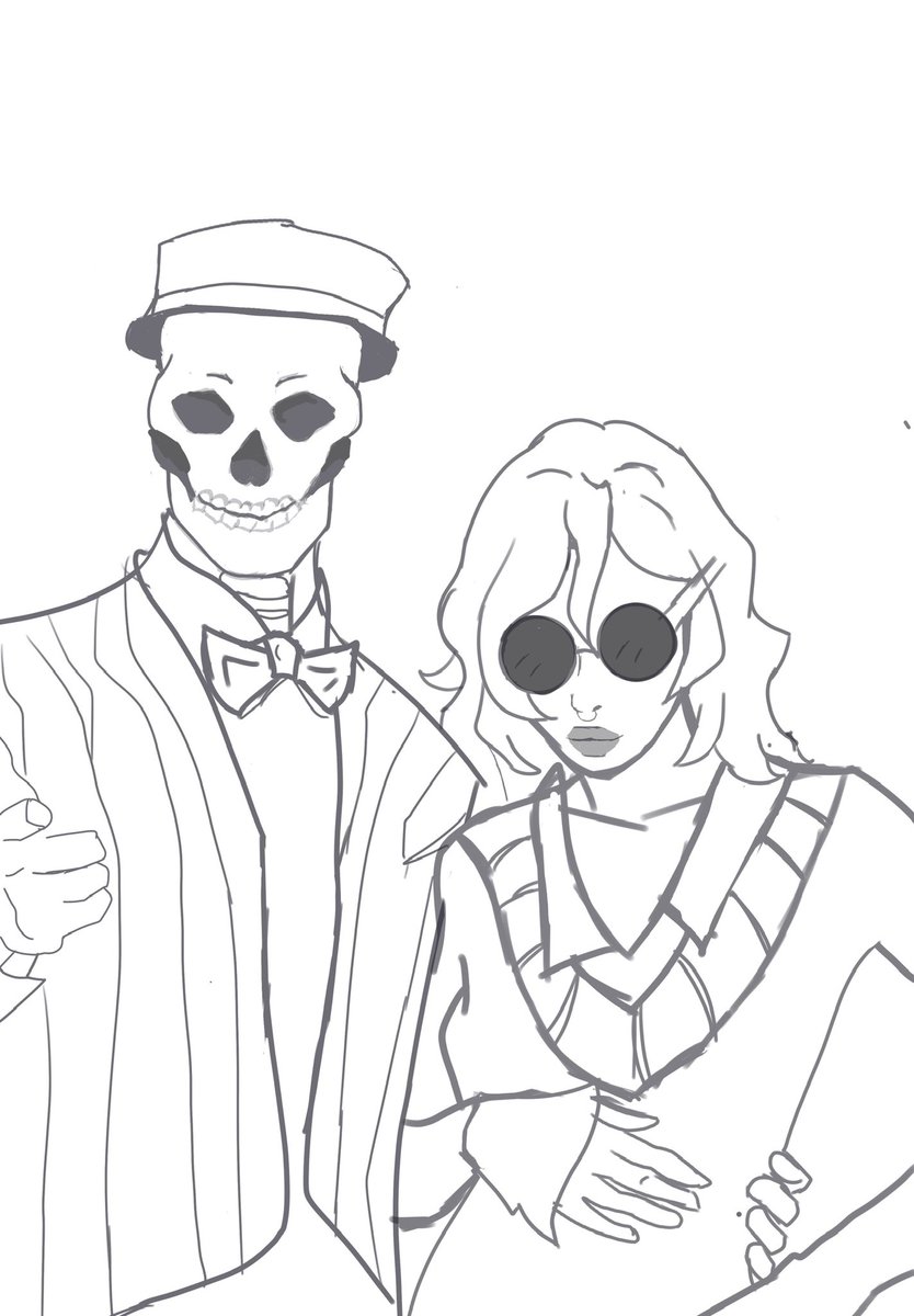 AlatusCos's tweet photo. Art sketches for my friend recently!! https://t.co/svtTid8YjQ