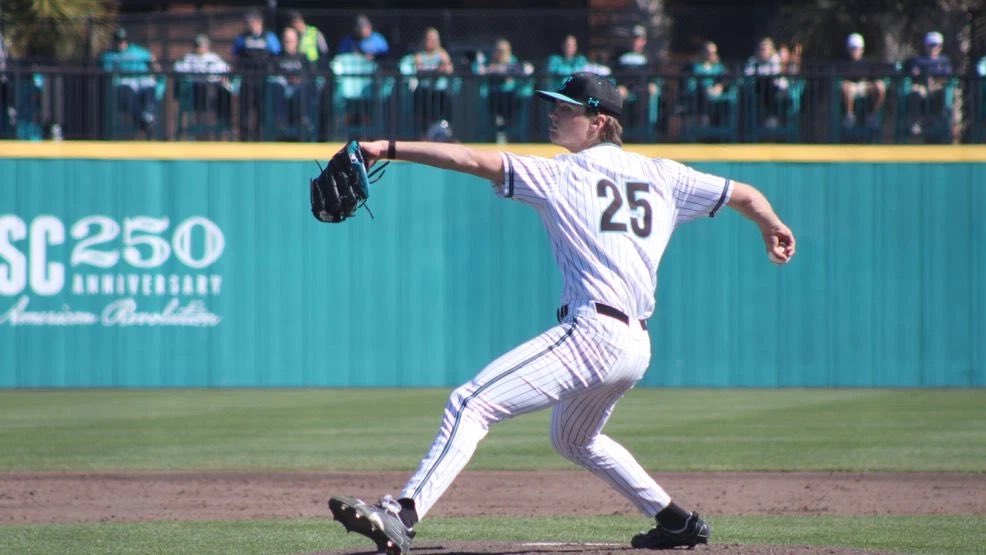 BDunnsports's tweet photo. Per Coastal Head Coach Kevin Schnall. The Chants will start Ross Norman tomorrow night against Northern Illinois. https://t.co/PBYRyYM9OD