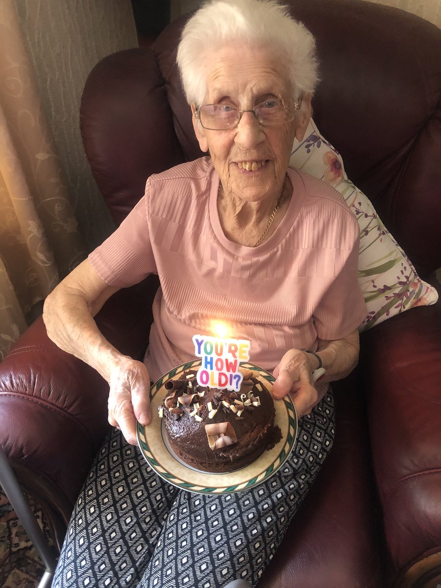 library46's tweet photo. Gran W turned 95 today - you loved Grandma and she loved you. ❤️ https://t.co/iEvIvyOnUM
