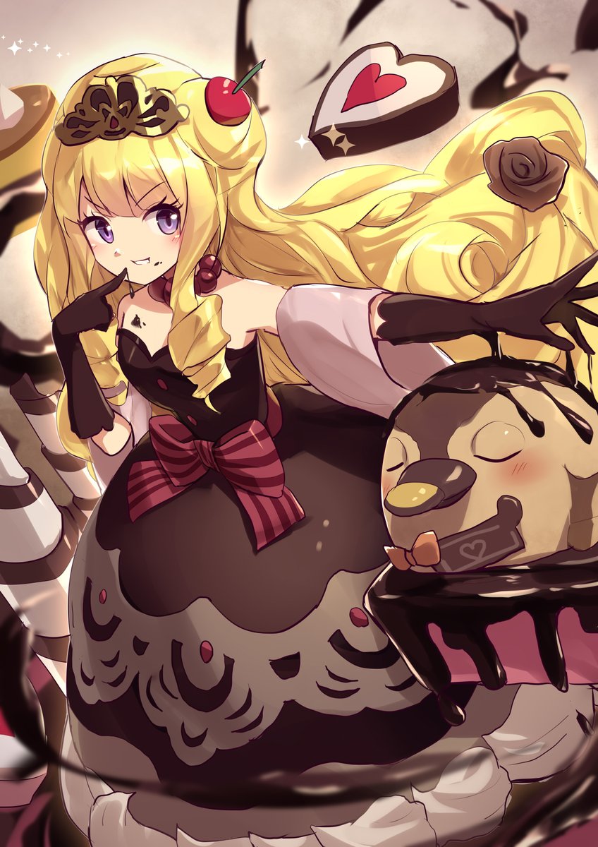 「マドルチェ・プディンセス・ショコ・ア・ラ・モード マドルチェ・ピョコレート / 」|柑咲 etc.のイラスト