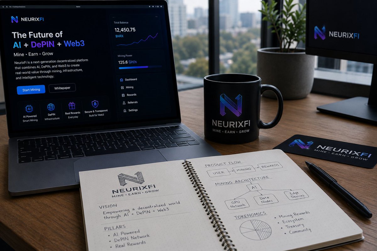 Neurixfi's tweet photo. Most people only see the surface.

Behind NeurixFi, there are long nights, testing, fixing, rebuilding, and improving every part step by step.

We are not here to create temporary hype.
We are building something that can actually evolve with AI, DePIN, and Web3.

Quiet builders always move differently. ⚡

#NeurixFi #AI #DePIN #Web3 #BuildInPublic