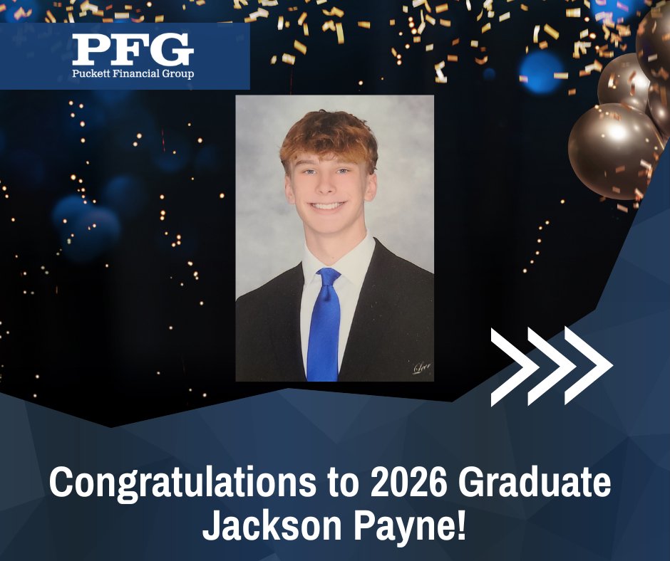 PFGPlanning1's tweet photo. Congratulations to Jackson Payne! We are proud of the accomplishments you've made and can't wait to see what's next for you. https://t.co/ttOwrjKCpO