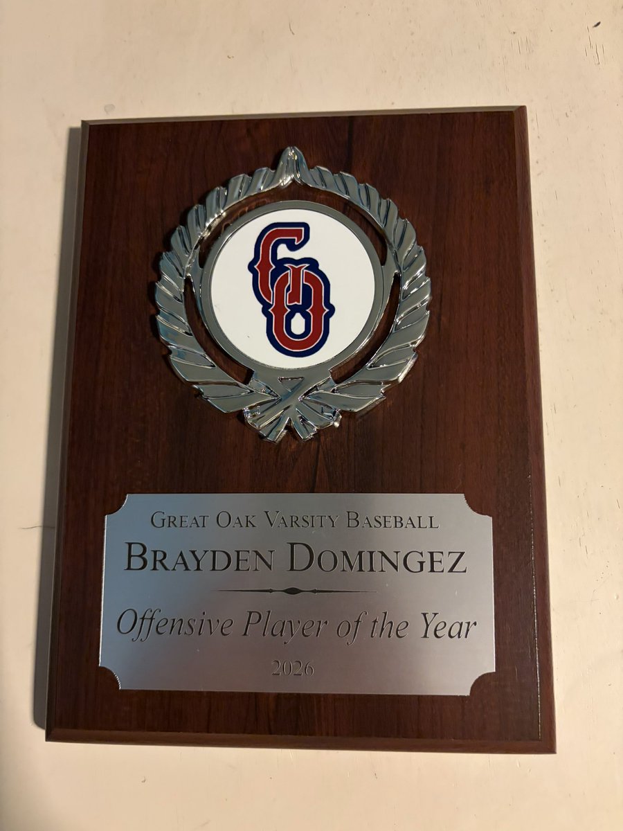 BDominguez_2026's tweet photo. Had an amazing senior season and I’m super grateful for all my coaches and teammates who made it special. 
1st team all league ✅
Offensive POTY ✅
I’m looking and open to any opportunities at the collegiate level.
@gohsbaseball @UncommittedUsa @uncommittedBBs @UncommittedStud https://t.co/3WQXY8GXpj